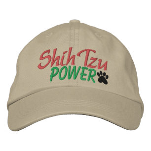 Shih Tzu Power by SRF Embroidered Hat
