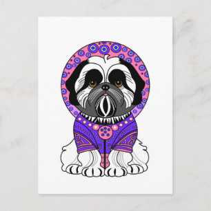 Shih Tzu Princess Postcard