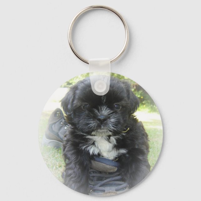 Shih Tzu Puppy Key Chain (Front)