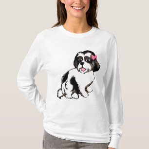 Shih Tzu Puppy Women's Long Sleeve T-Shirt