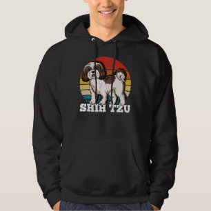 Shih Tzu Retro Vintage Hoodie