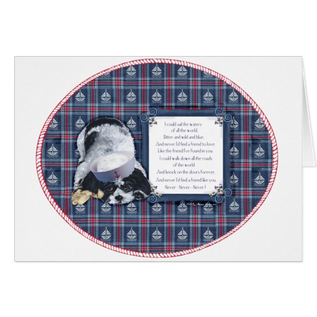 Shih Tzu Sailor (Front Horizontal)