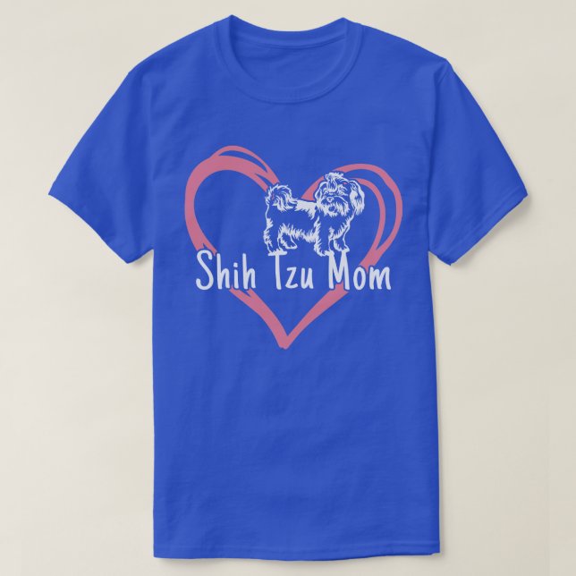 Shih Tzu Shih Tzu Mum 2 T-Shirt (Design Front)