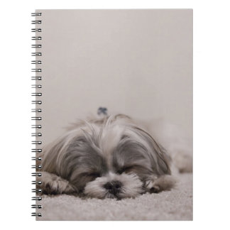 Shih tzu Sleeping Dog Notebook