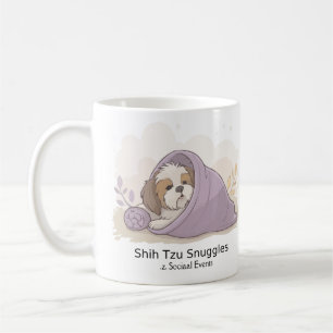 Shih Tzu Snuggles Mug – Cute Cosy Dog Lover Gift
