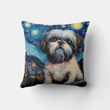 Shih Tzu Starry Night