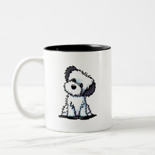 Shih Tzu Sweetie Two-Tone Coffee Mug