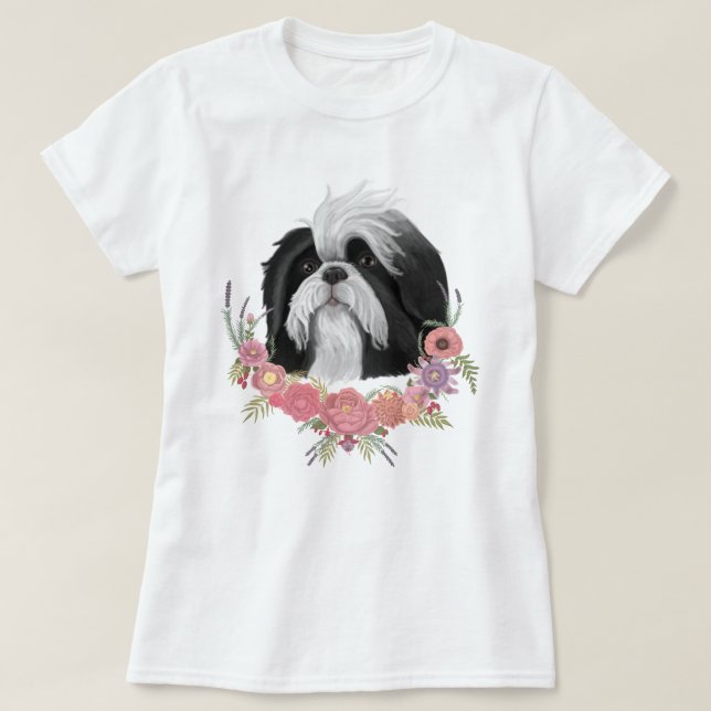Shih Tzu T-Shirt (Design Front)