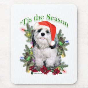 Shih Tzu 'Tis the Season Mouse Mat