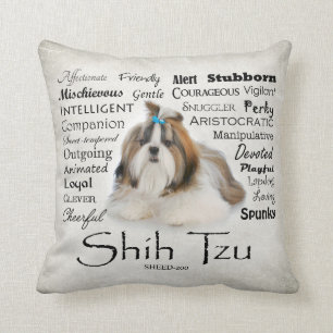 Shih Tzu Traits Pillow