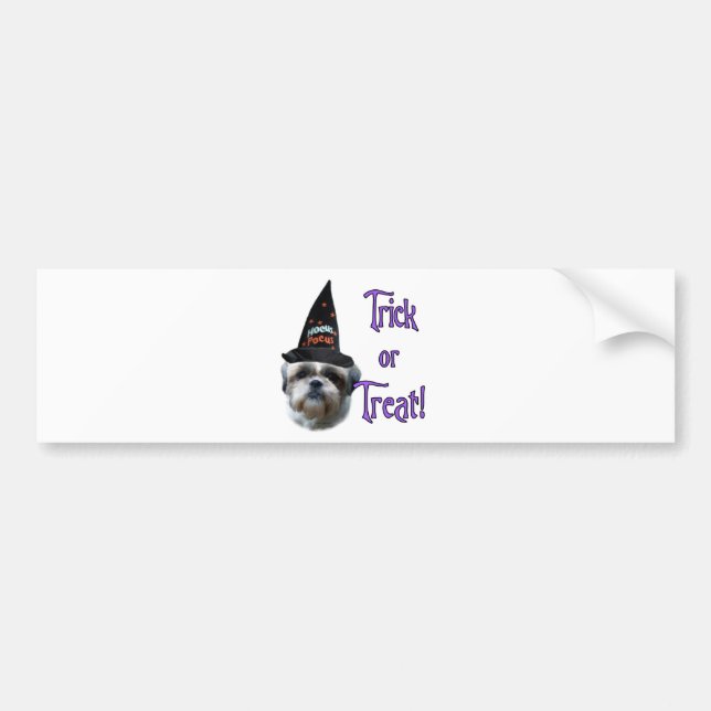Shih Tzu Trick Bumper Sticker (Front)