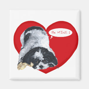 Shih Tzu Valentines Magnet
