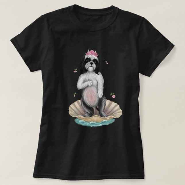 Shih Tzu Venus T-Shirt (Design Front)