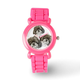 Shih Tzu Watch with original artwork