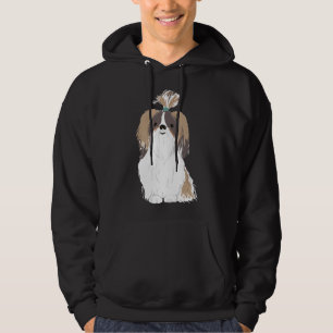 Shih Tzu  Watercolor Style Shih Tzu Hoodie