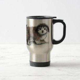 Shihtzu Puppy Dog, Pet Travel Mug
