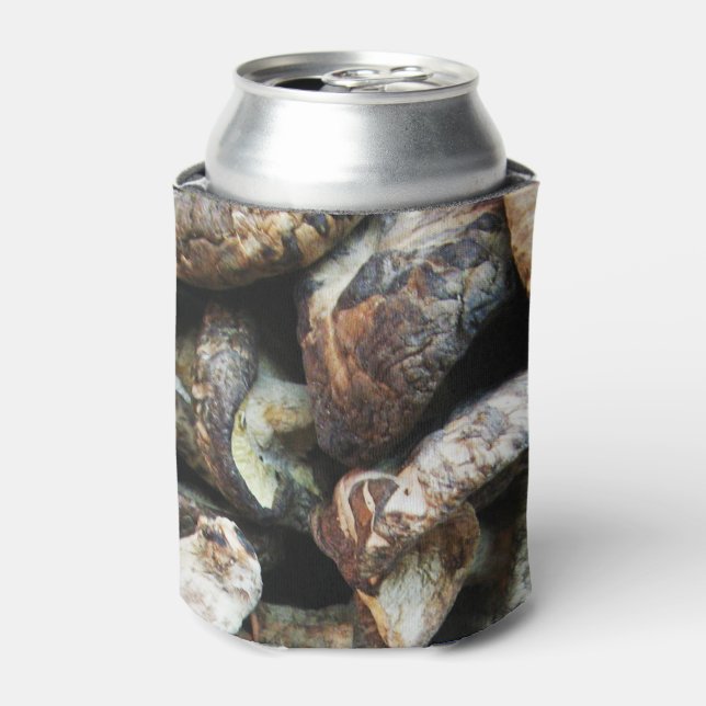 Shiitake Mushrooms Can Cooler (Can Front)