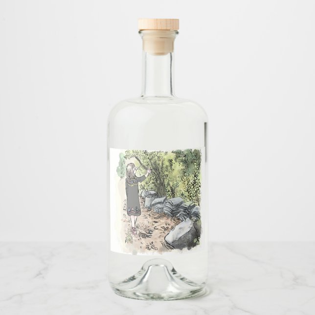 Shiite Liquor Bottle Label (Front)