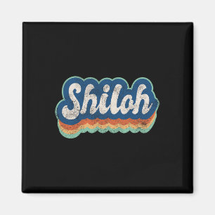 Shiloh First Name Boy Vintage Style 70s 80s Person Magnet
