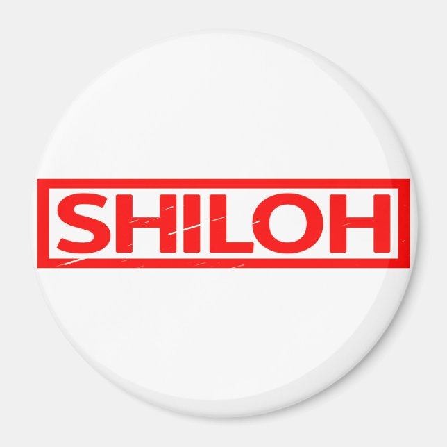 Shiloh Stamp Magnet (Front)