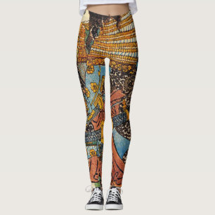 Shimamura Danjo Takanori - Utagawa Kuniyoshi Leggings