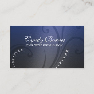 Shimmer and Crystals Business Card