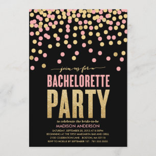 SHIMMER & SHINE   BACHELORETTE PARTY INVITATION