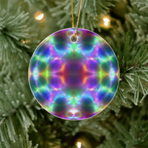 Shimmering Art Christmas Ornament