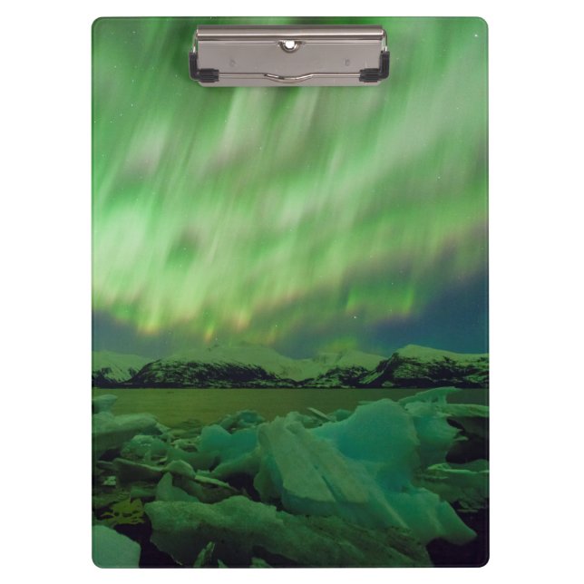 Shimmering Aurora Clipboard (Front)