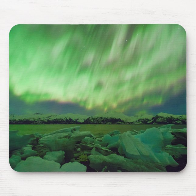 Shimmering Aurora Mouse Mat (Front)