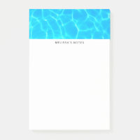 Shimmering Blue Pool Water Reflections Photo