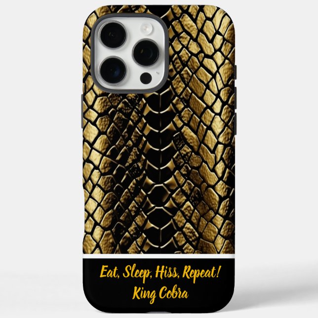 Shimmering golden snake skins Case-Mate iPhone case (Back)