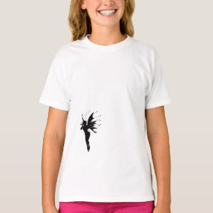 Shimmering Metallic Butterflies T-Shirt Design