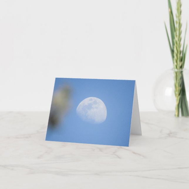 Shimmering Moon Note Card  (Front)