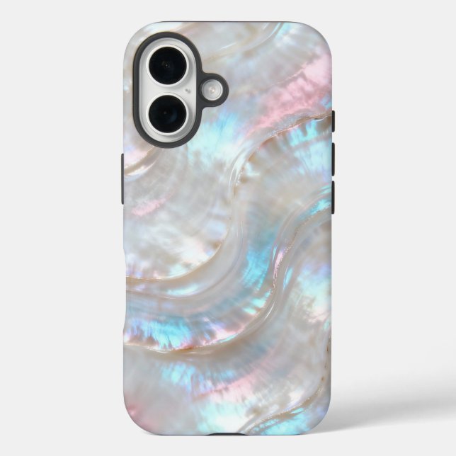 Shimmering Mother of Pearl Case-Mate iPhone Case (Back)