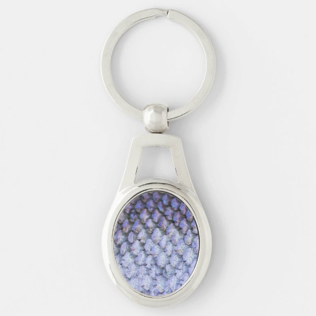 Shimmering Salmon Key Ring (Front)