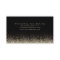 Shimmering Silver Makeup Artist Damask Black Card