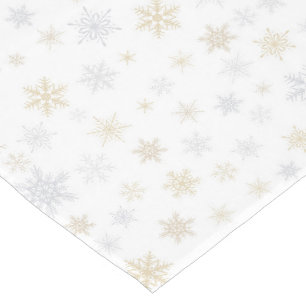 Shimmering Snow Medium Table Runner