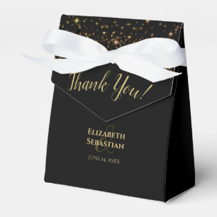 Shimmering Stars Wedding Thank You Favour Box