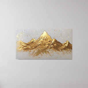Shimmering Summits Canvas Print