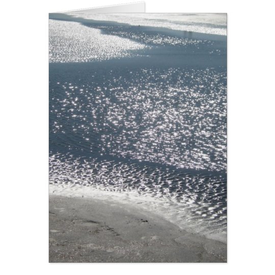 "Shimmering Water" - Notecard