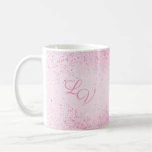 Shimmery Pink Glitter Dust Coffee Mug
