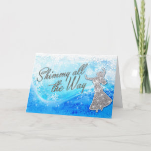 Shimmy all the Way Belly Dance Card