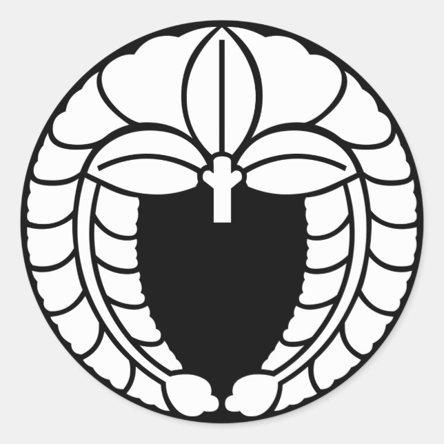 Shimofuji Classic Round Sticker (Front)