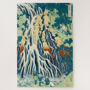 Shimotsuke Kurokami-Yama Kurifuri no Taki Japanese Jigsaw Puzzle