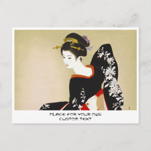 Shimura Tatsumi Two Subjects of Japanese Women Postcard