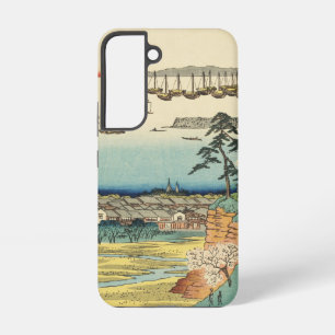 Shinagawa, Japan: Vintage Ukiyo-e Woodblock Print Samsung Galaxy Case