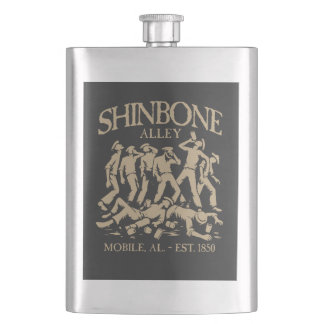 Shinbone Alley Classic Hip Flask
