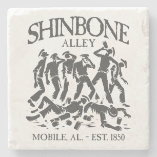 Shinbone Alley Stone Coaster