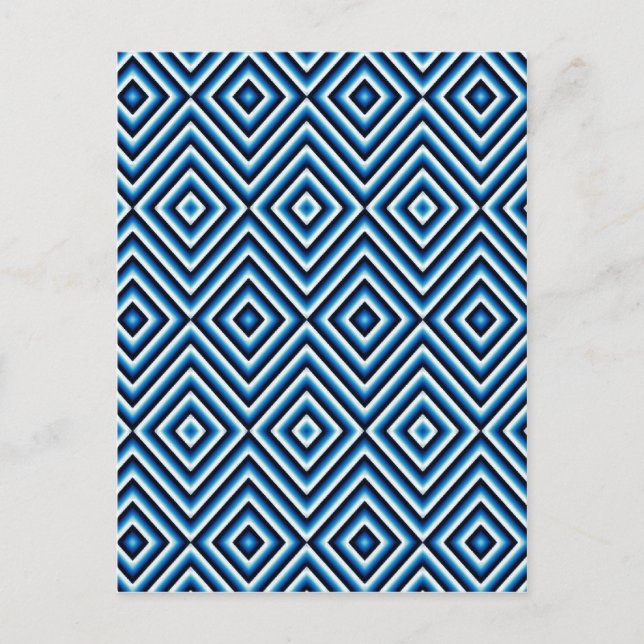 Shine,Blue_ Postcard (Front)